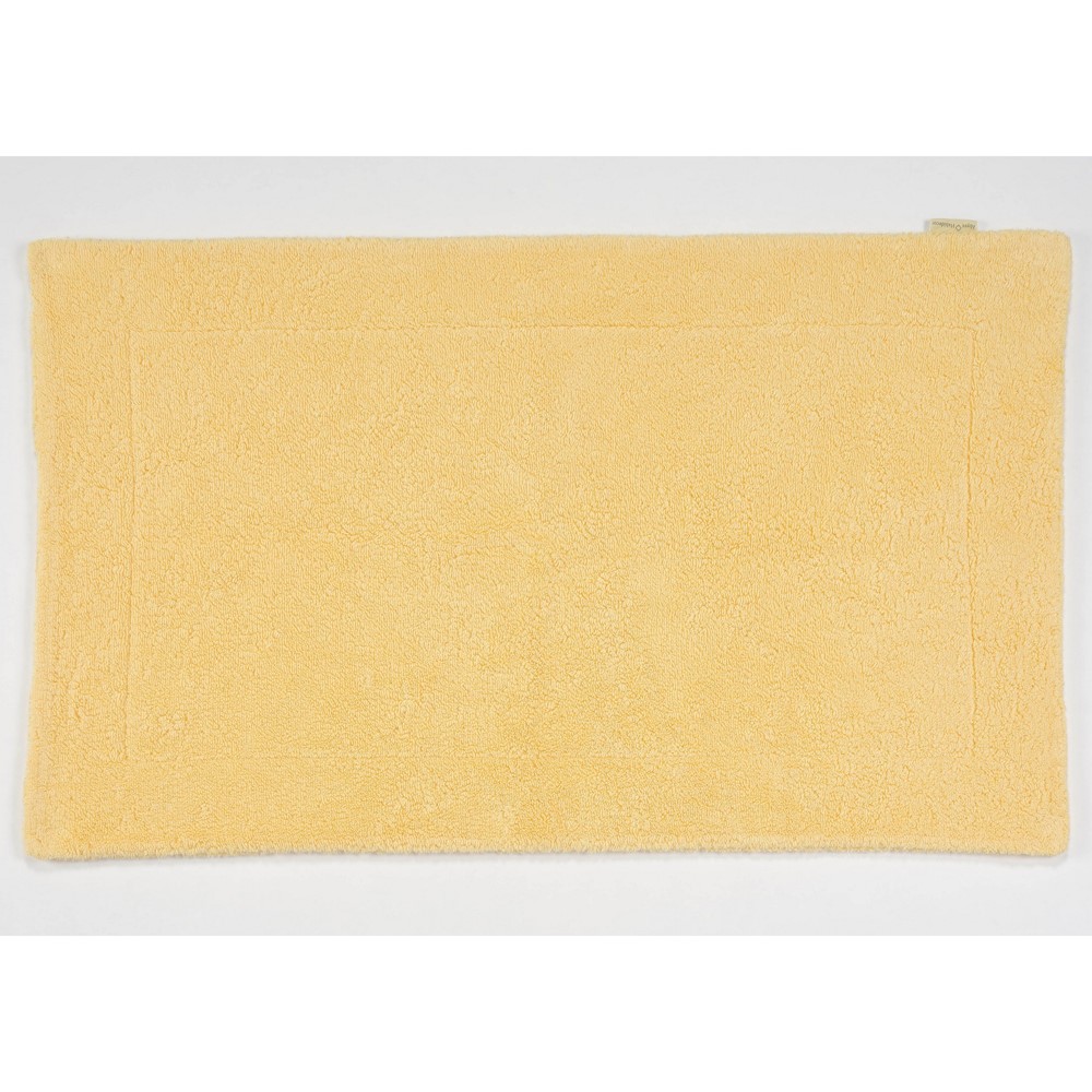 Double Bath Mat 803 by Designer Abyss & Habidecor in Popcorn Yellow